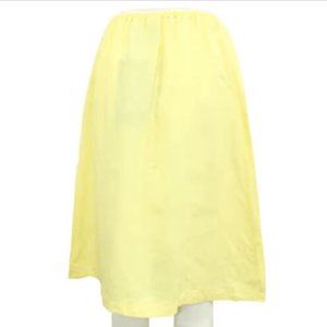 REFORMATION YELLOW LINEN SKIRT Small ($140 MSRP)